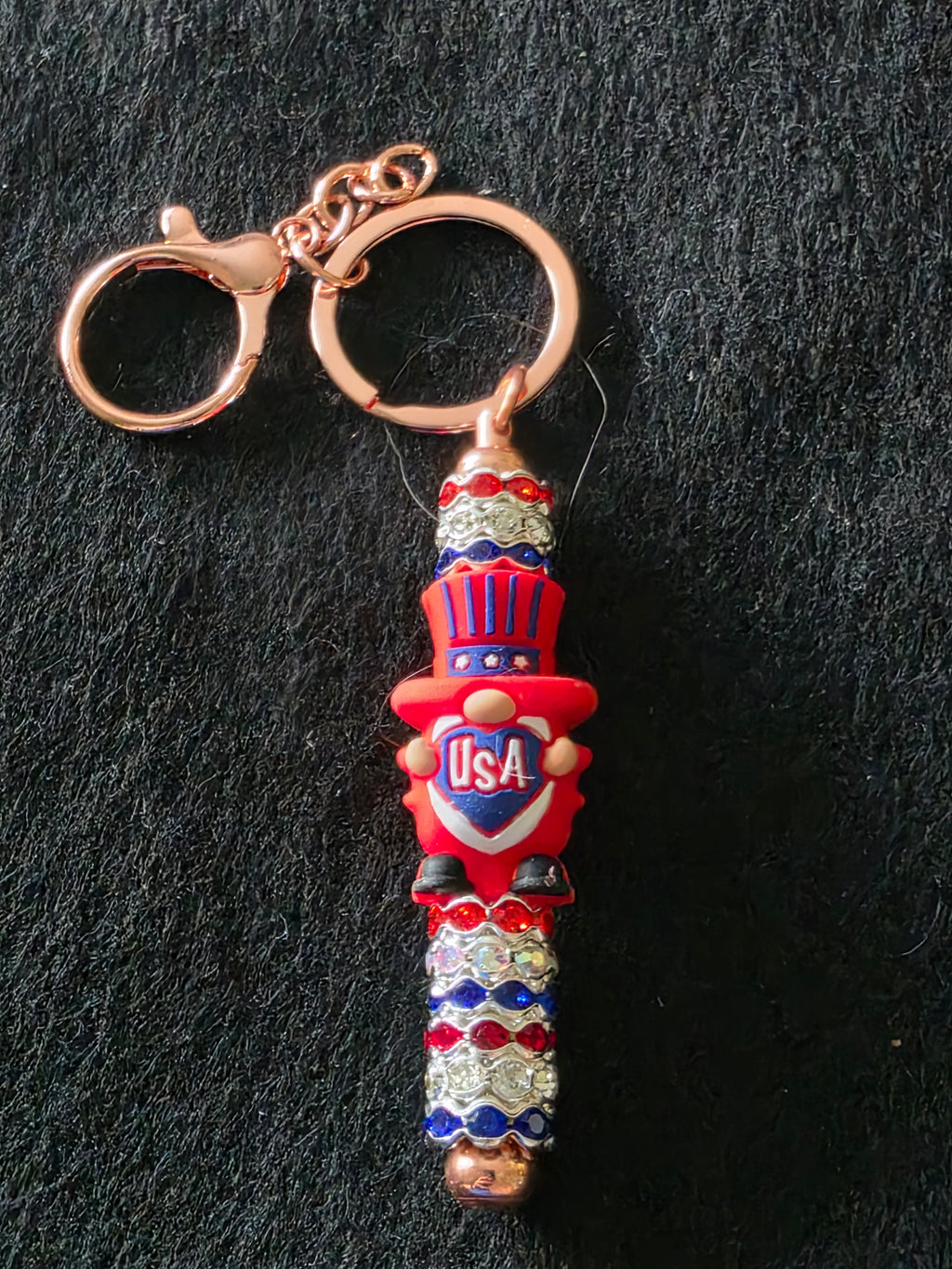 Fun 4th of July keychains