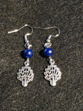 Handcrafted Peacock Earrings