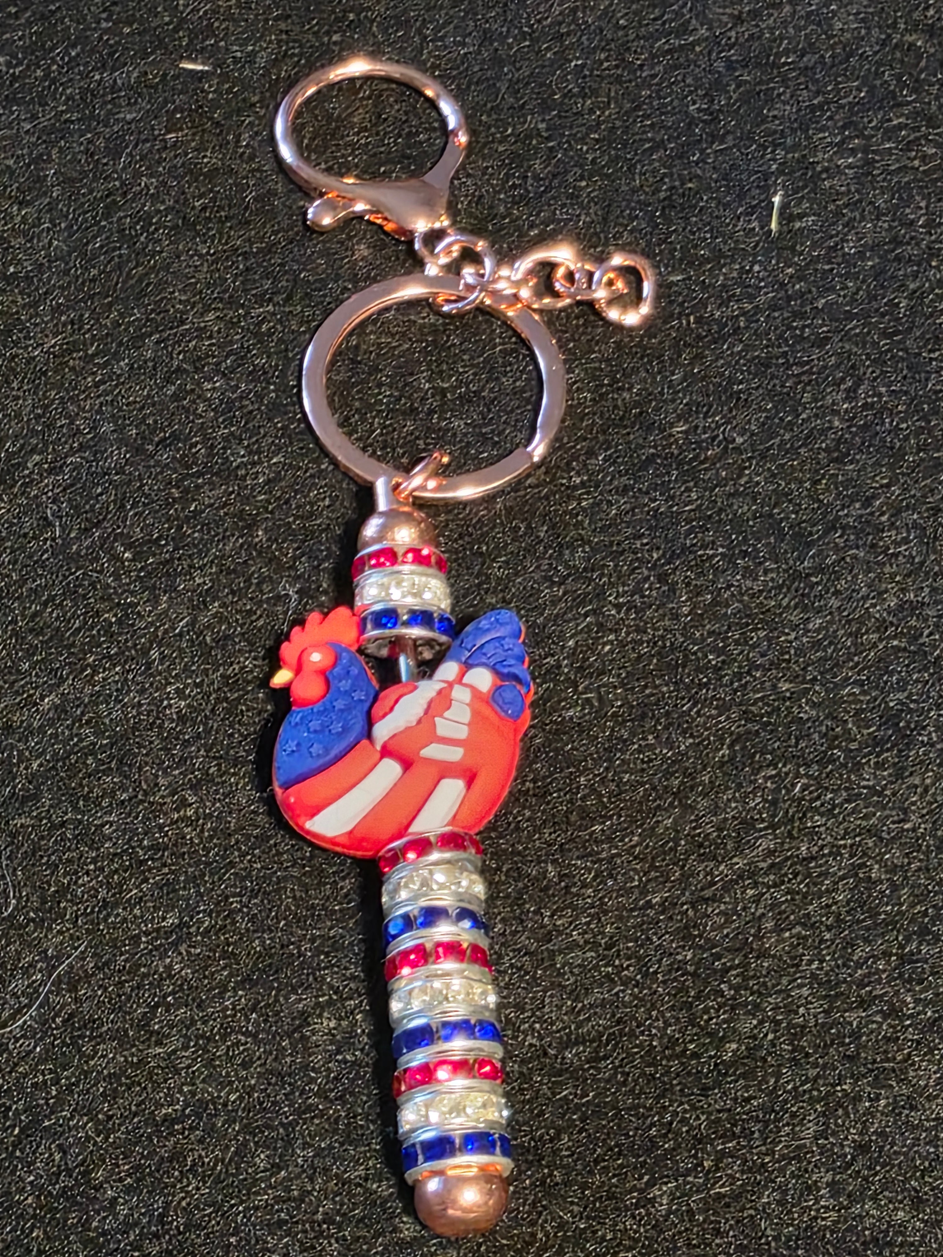 Fun 4th of July keychains