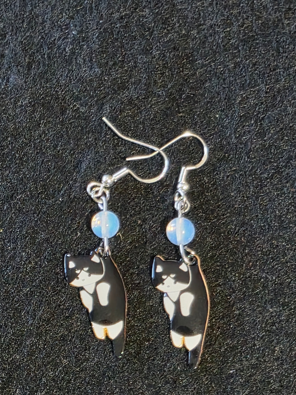 Handcrafted Kitty Cat Earrings