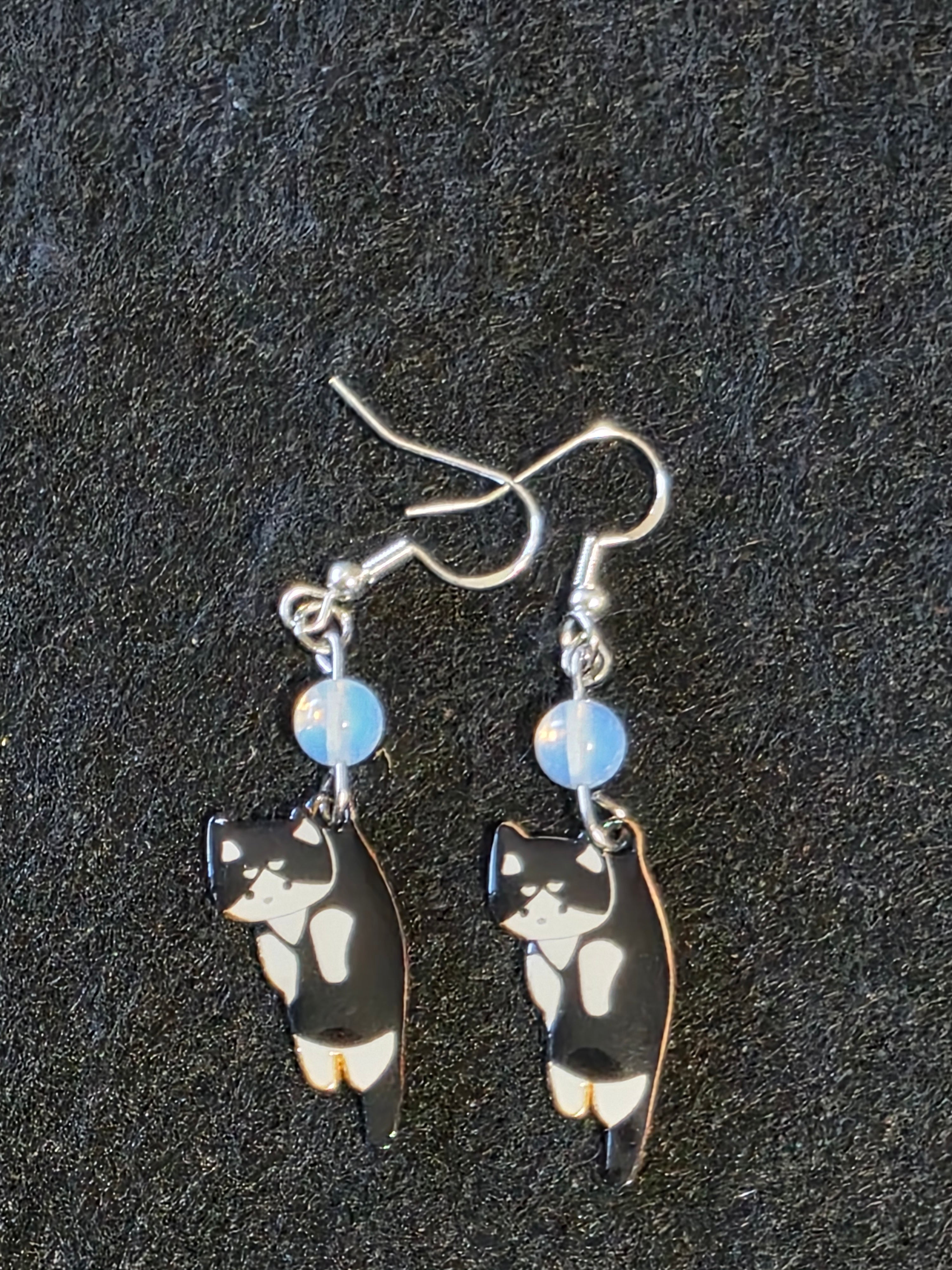 Handcrafted Kitty Cat Earrings