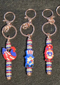 Fun 4th of July keychains