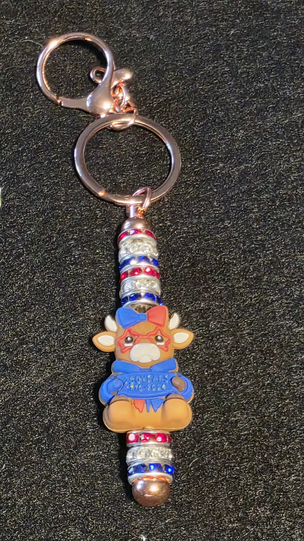 Fun 4th of July keychains