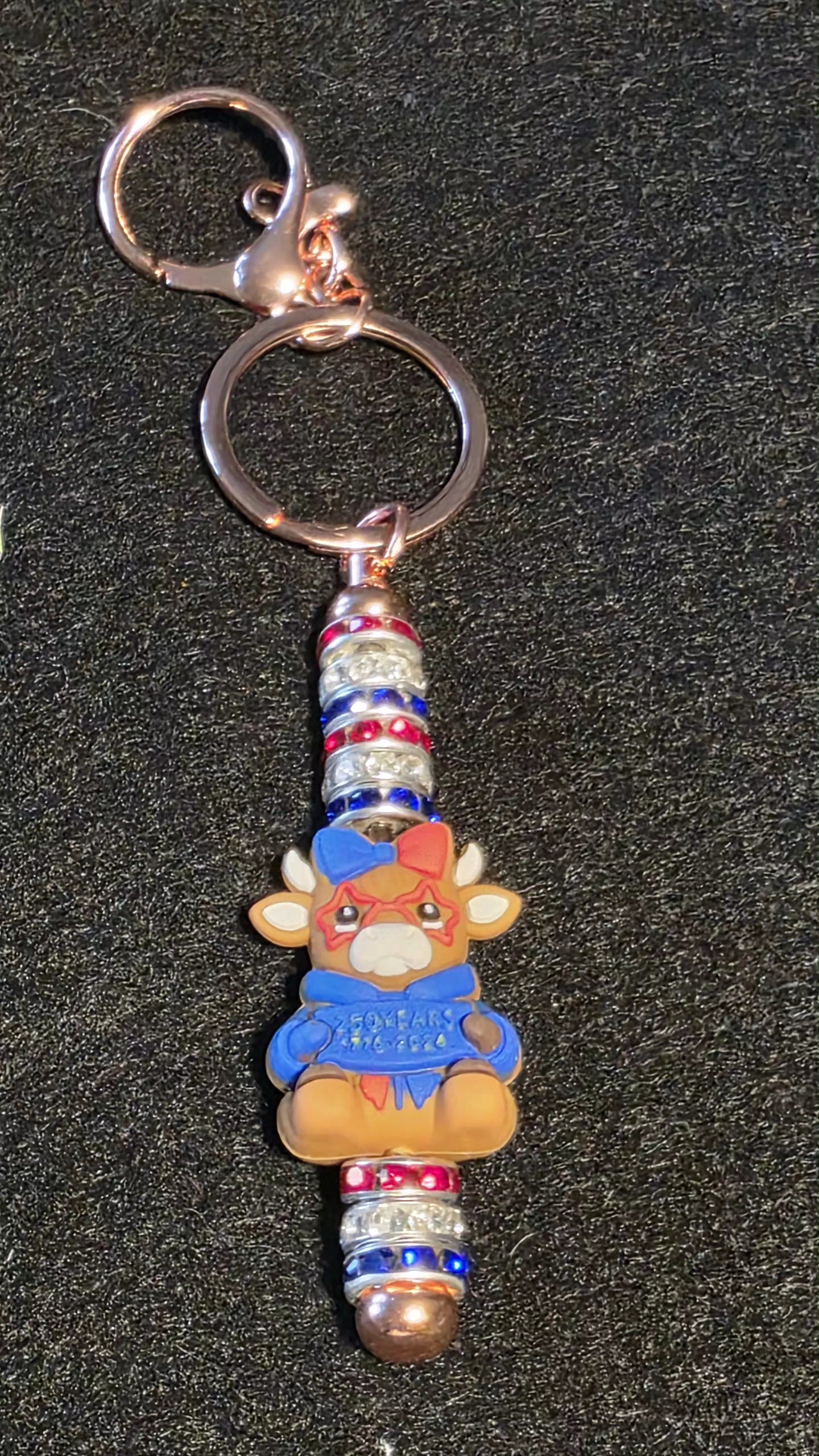 Fun 4th of July keychains