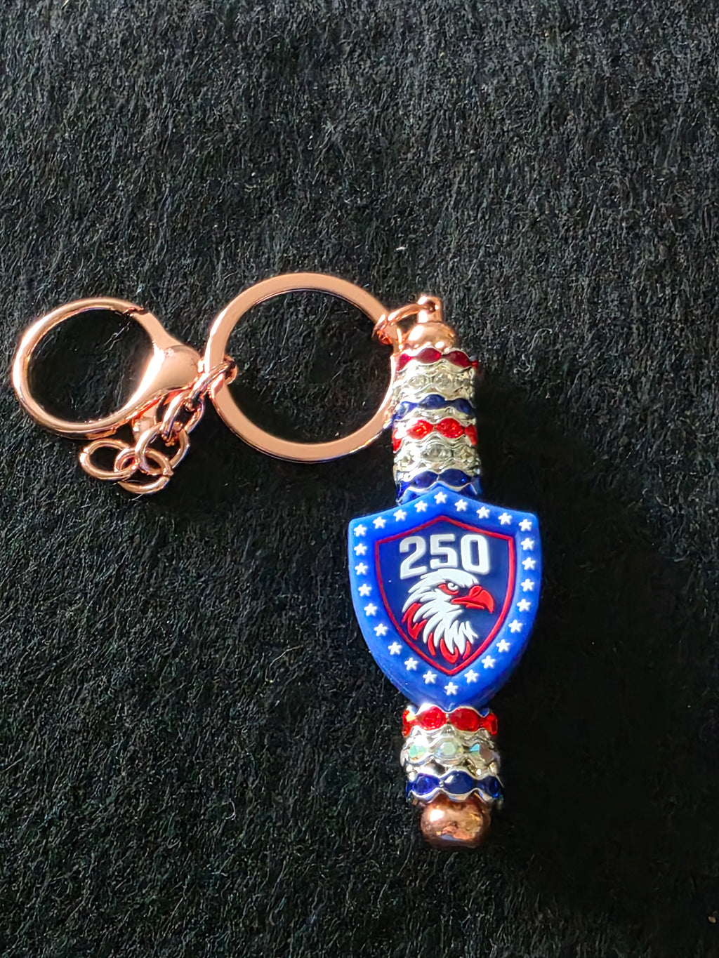 Fun 4th of July keychains